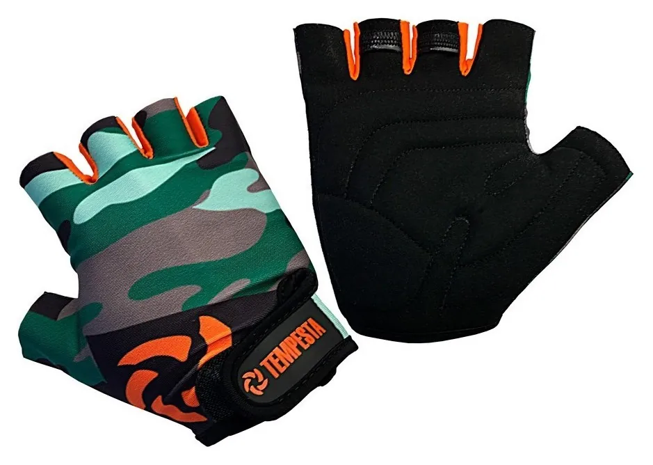 Перчатки для дорослих Tempesta PUMP TRACK XL Green camo (TBG21U3A) (green camo, orange)