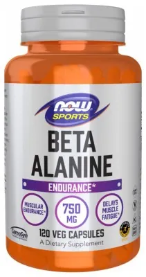 Beta Alanine 750mg - 120 vcaps (Пошкоджена банка)