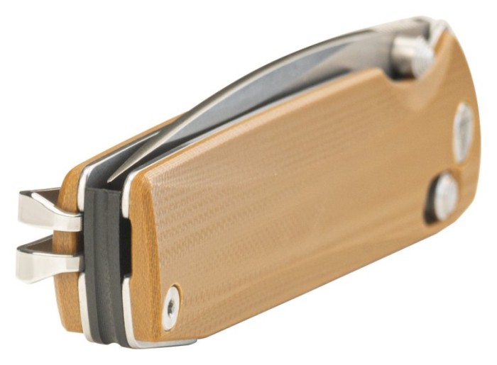 Нож складной SRM Terrier 258L-GW2, коричневый