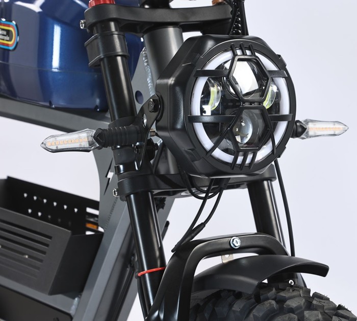 Електровелосипед Akez Tank Dual Motor (3000 Вт; 26 А*год; 48 В), колеса 20", з ручкою газу, чорний, укр, укр