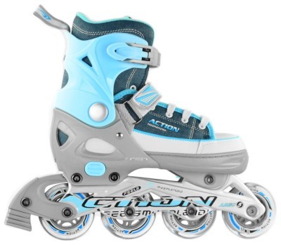 Роликовые коньки Action KIRE/Blue/37-40