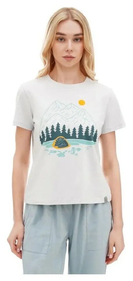Футболка Turbat Romantyka 2 Wmn (XS Glacier gray)