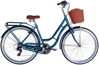 Велосипед AL 28&quot; Dorozhnik CORAL Vbr FR рама-19&quot; темно-бірюзовий 2025