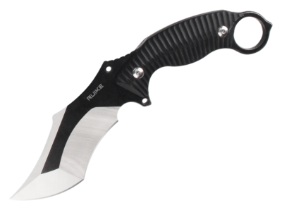 Ніж фіксований мисливський Ruike F181-B1, (11.5 см) 14C28N / G10 чорний