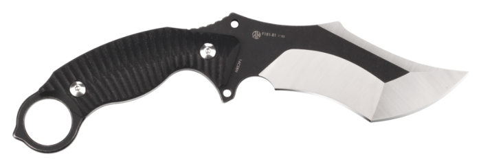 Ніж фіксований мисливський Ruike F181-B1, (11.5 см) 14C28N / G10 чорний