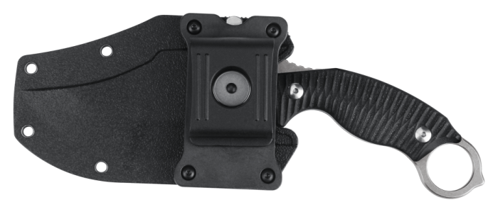 Ніж фіксований мисливський Ruike F181-B1, (11.5 см) 14C28N / G10 чорний, укр, укр