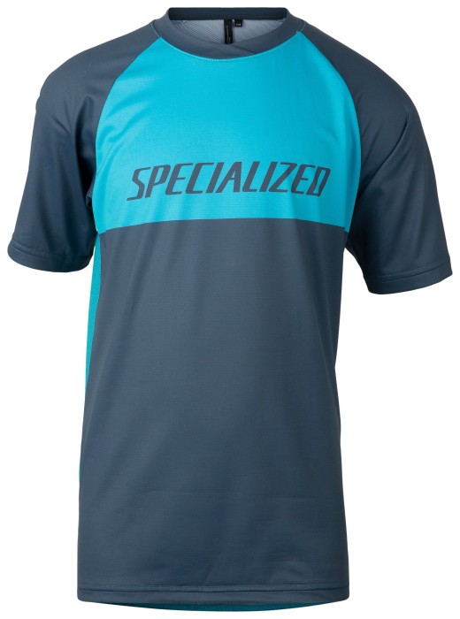 Футболка Specialized ENDURO GROM JERSEY SS YTH AQA/CSTBLU 2020