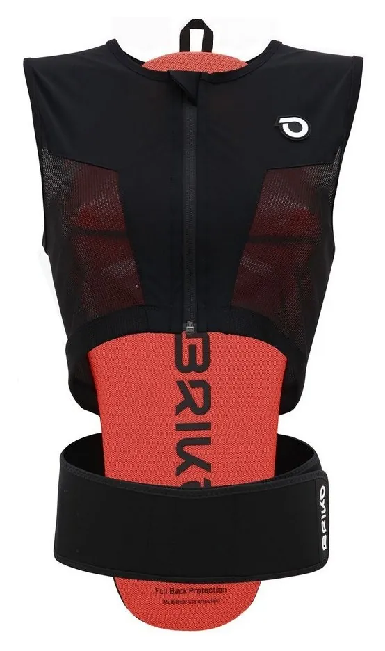 Захист спини спортивний Briko ARMOR SPINE L Black/red (2001HC0) (L black, red)