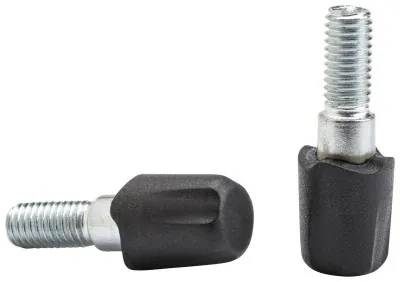 Наконечник для трекинговых палок Black Diamond Tech Tips Rubber, Black
