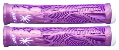 Грипсы для самоката ODI Hucker Flangeless 160mm - Iridescent Purple/White