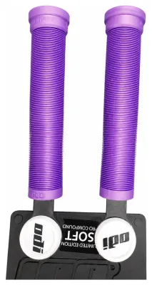 Грипсы для самоката ODI Hucker Flangeless 160mm - Iridescent Purple/White
