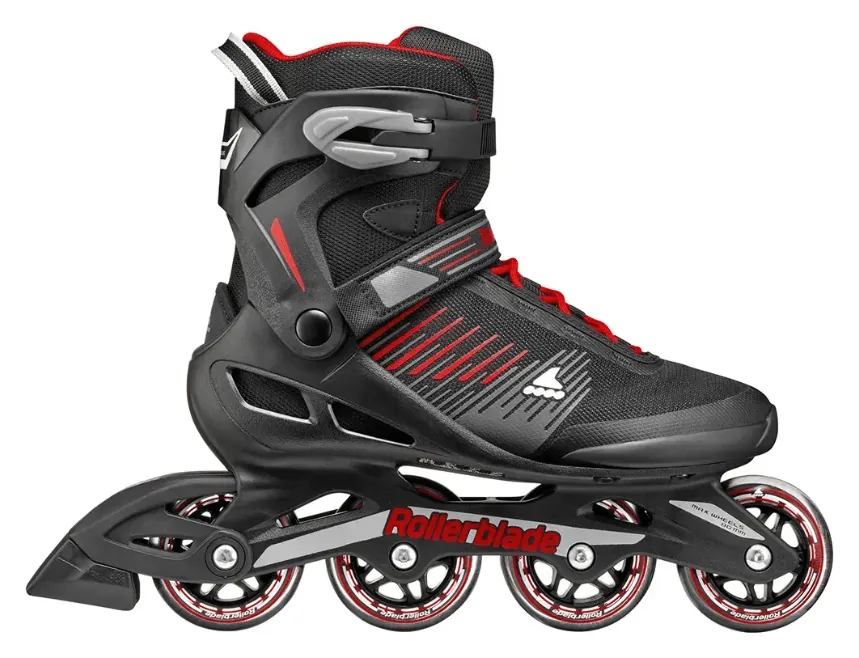 Rollerblade ролики Zetrablade black-red 270 (270)