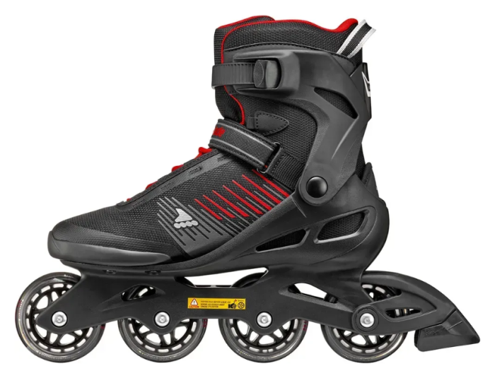 Rollerblade ролики Zetrablade black-red 270