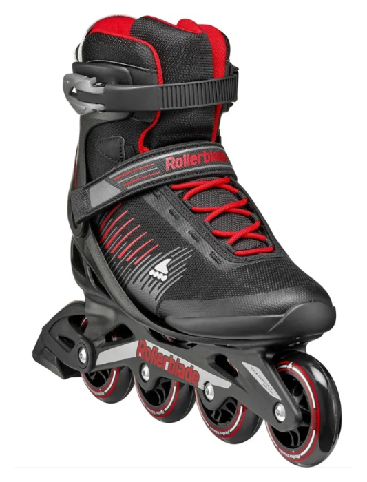 Rollerblade ролики Zetrablade black-red 270