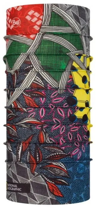 Шарф-труба Buff National Geographic Coolnet UV+, Kitenge Multi