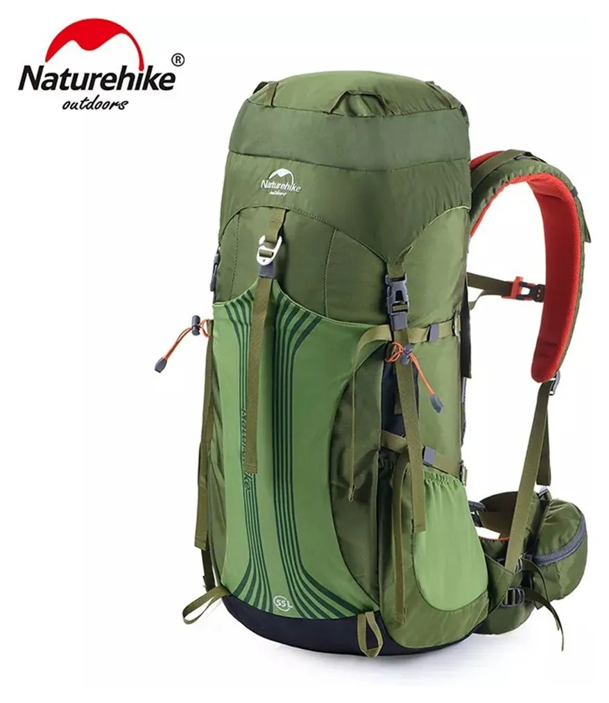 Рюкзак туристичний Naturehike NH16Y020-Q 55л зелений (6927595787908)