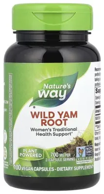 Wild Yam - 100 vcaps