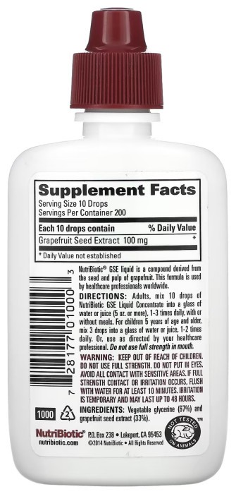 GSE Liquid Concentrate - 59 ml