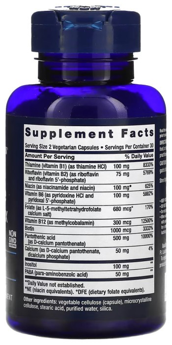 BioActive Complete B-Complex - 60 vcaps