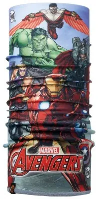 Шарф-труба детская (8-12) Buff Superheroes Junior Polar, Avengers Assemble Multi / Flint