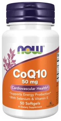 CoQ10 50mg - 50 Softgels