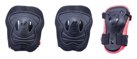 Захисний комплект для роликових ковзанів K2 MARLEE PRO PAD SET XS Black (30E1410), укр