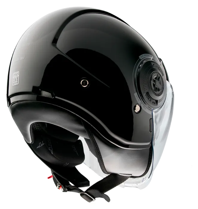 Мотошолом MT VIALE SV S Solid Gloss Black XS