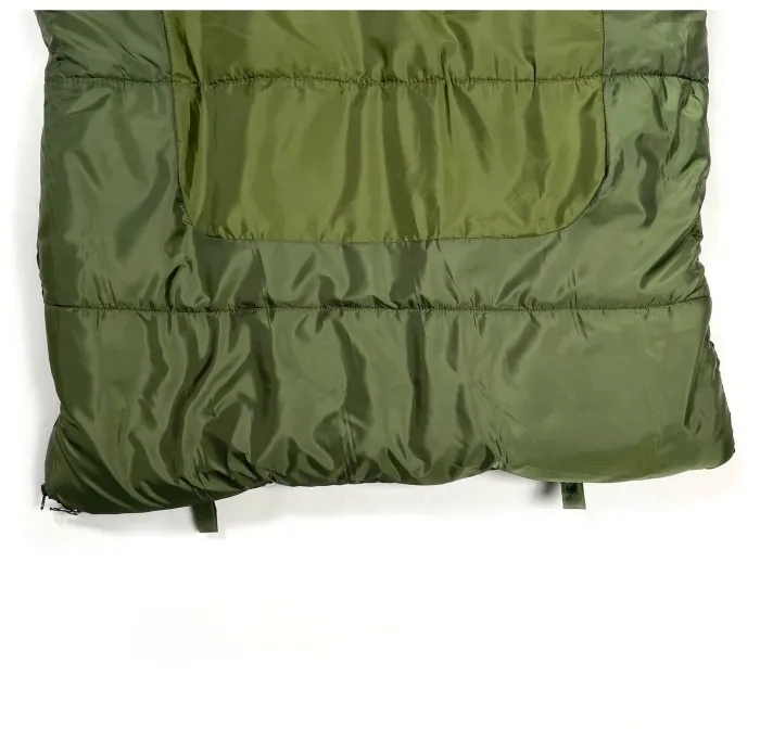 Спальний мішок Campout Beech (4/-1°C), 150 см - Left Zip, Khaki