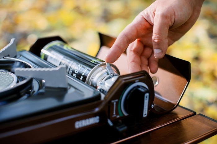 Газова плита Tribe Ceramic T-HD-0004, brown