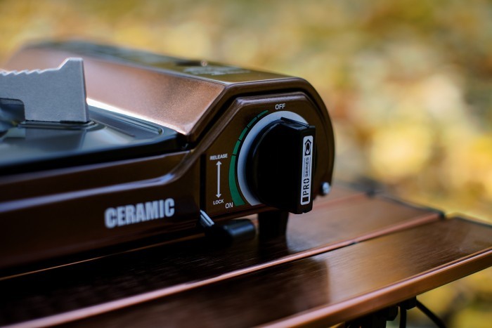 Газова плита Tribe Ceramic T-HD-0004, brown, укр, укр