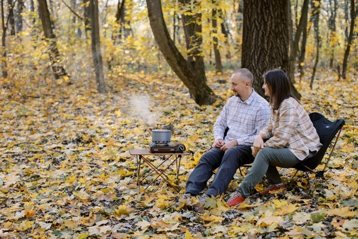 Газова плита Tribe Ceramic T-HD-0004, brown, укр, укр