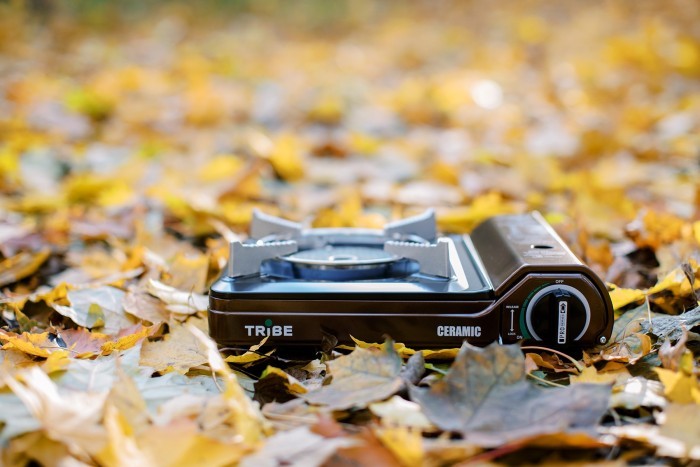 Газова плита Tribe Ceramic T-HD-0004, brown, укр, укр