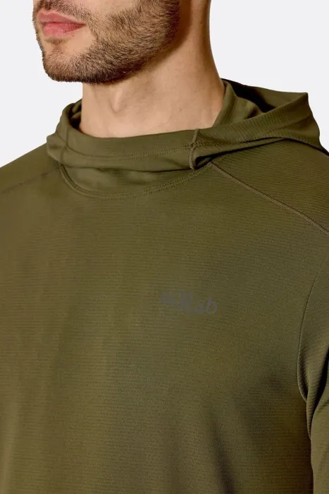 Кофта мужская Rab Force Hoody, Pebble, XL