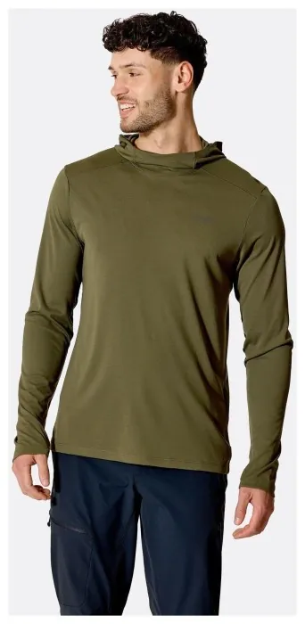 Кофта мужская Rab Force Hoody, Pebble, XL