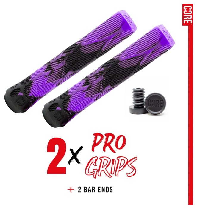 Гріпси для самокату CORE Skinny Boy Pro - Black, укр, укр