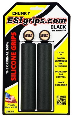 Гріпси ESI Chunky Black (чорні)