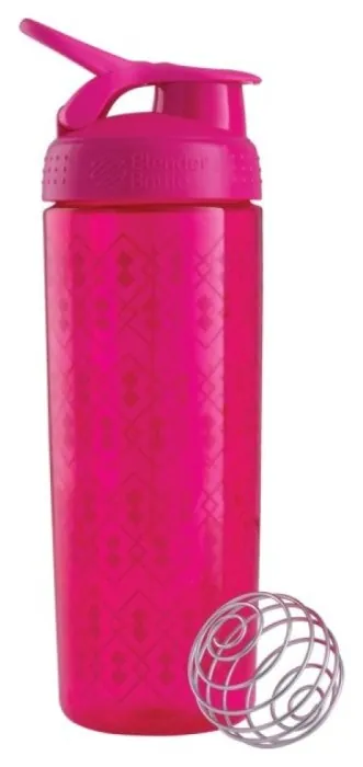 Шейкер BlenderBottle SportMixer Signature Sleek 28oz/820ml Pink Geo Lace