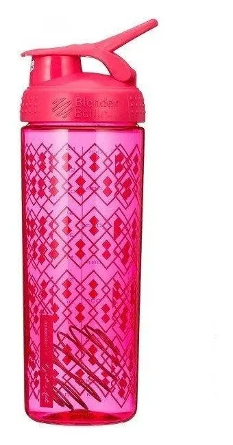 Шейкер BlenderBottle SportMixer Signature Sleek 28oz/820ml Pink Geo Lace