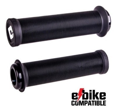 Гріпси ODI Longneck v 2.1 Lock - on Black w/ Black clamp (чорні з чорними замками)