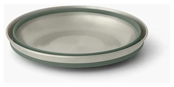 Миска складна Sea to Summit Detour Stainless Steel Collapsible Bowl, Laurel Wreath Green, L