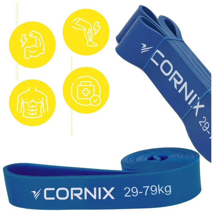 Еспандер-петля Cornix Power Band 64 мм 29-79 кг (резина для фітнесу та спорту) XR-0135