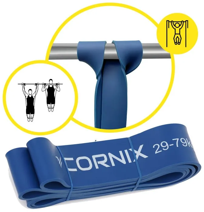 Еспандер-петля Cornix Power Band 64 мм 29-79 кг (резина для фітнесу та спорту) XR-0135