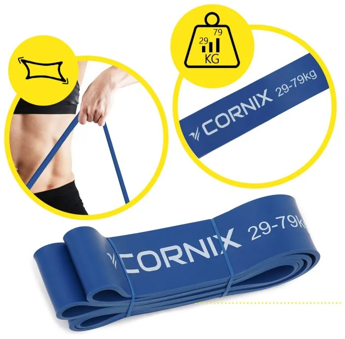 Еспандер-петля Cornix Power Band 64 мм 29-79 кг (резина для фітнесу та спорту) XR-0135