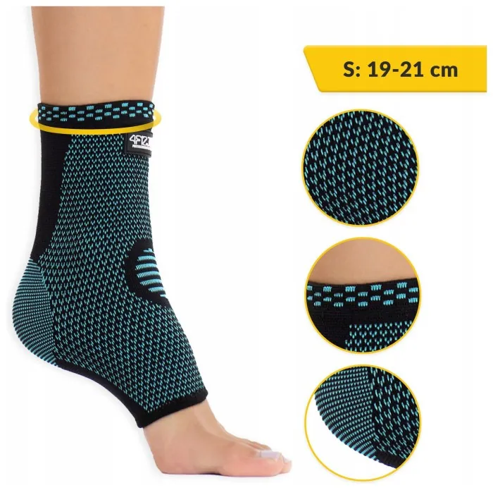 Фиксатор (бандаж) для голеностопа 4FIZJO 1 шт Size S (P-5907739318022)