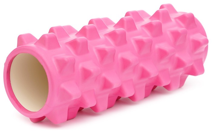 Масажний ролик Cornix EVA 33 x 14 см (валик, роллер) XR-0323 Pink