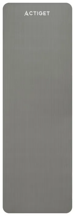 Коврик спортивный Actiget NBR 183 x 61 x 1 cм для йоги и фитнеса ACT0019 Grey