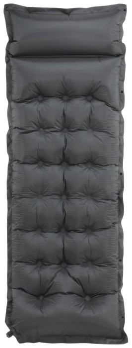 Килимок самонадувний Springos 193 x 66 x 3.5 см з подушкою PM053 Grey