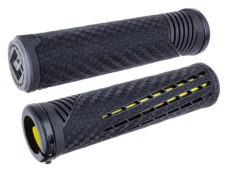 Грипси ODI CF Grip v2.1 Lock-On Black / Mint (OBOD_F35CFBM-B)