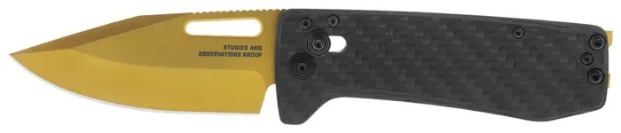 Розкладний ніж SOG Ultra XR, Carbon/Gold