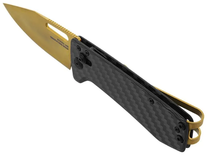 Розкладний ніж SOG Ultra XR, Carbon/Gold